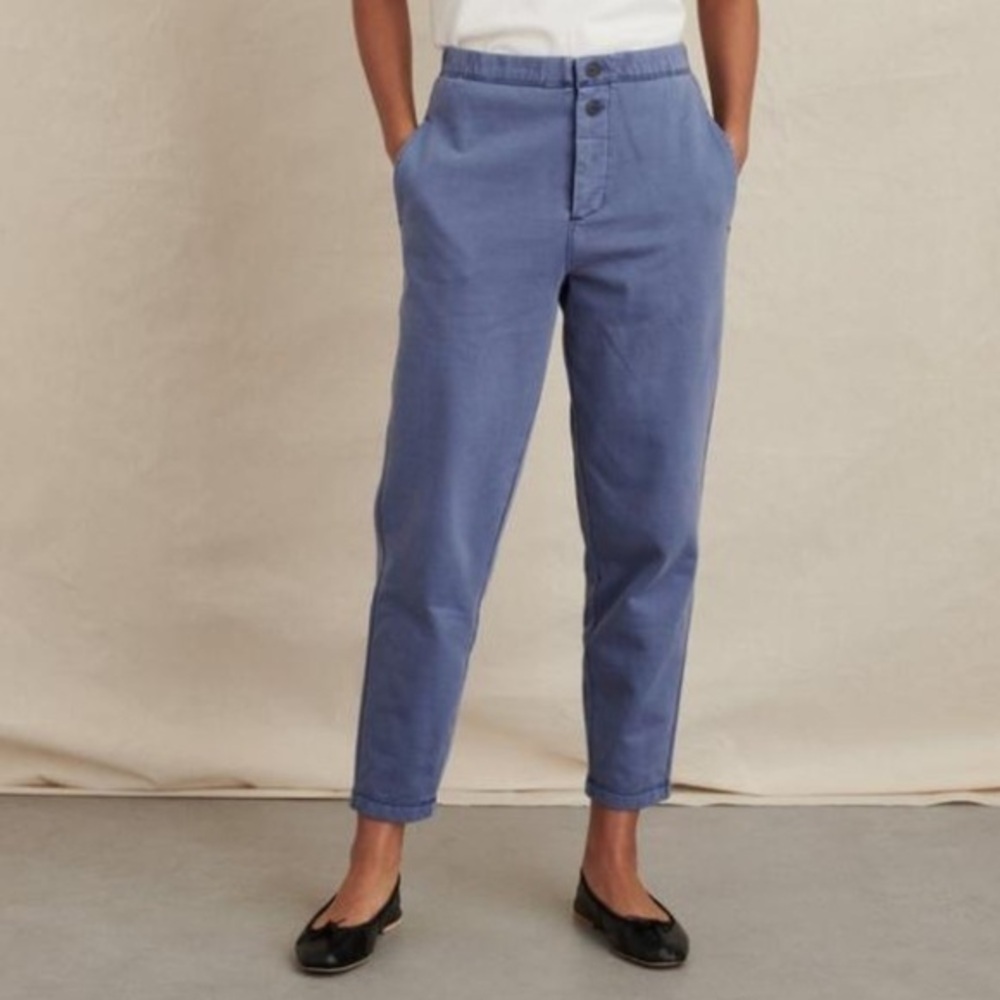 Alex Mill Womens Davie Fleece Pant Dusty blue size small